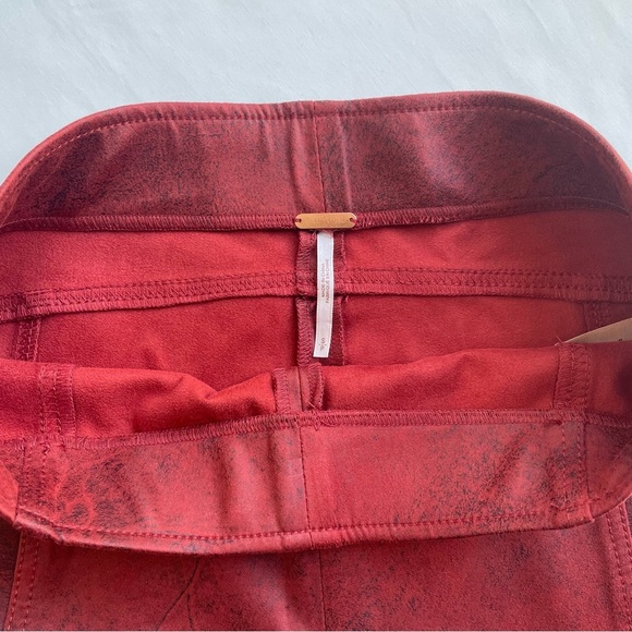 Free People Heatwave Faux Suede Biker Shorts Small 9” - Picture 6 of 9